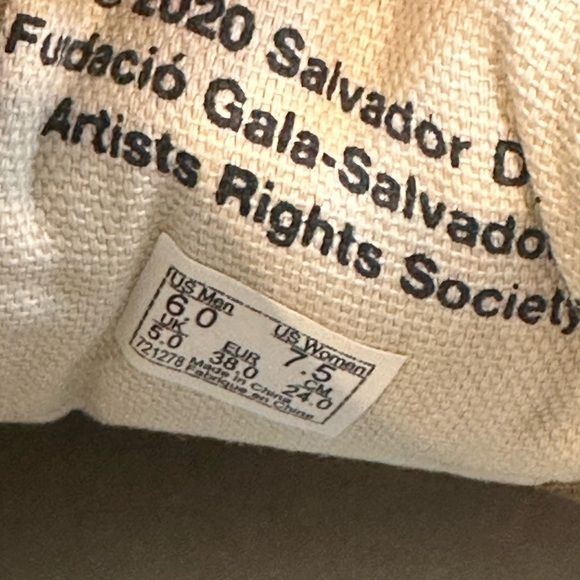 Vans Old Skool Twist Moma Salvador Dali Men’s Sz: 6 | Women’s Sz: 7.5 - NWT - Picture 10 of 16